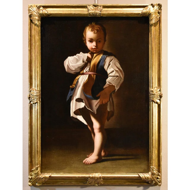 Workshop of Bartolomeo Schedoni, Portrait of a Child Alessandro Farnese Schedoni, 1630, Oil on Canvas For Sale - Image 16 of 16