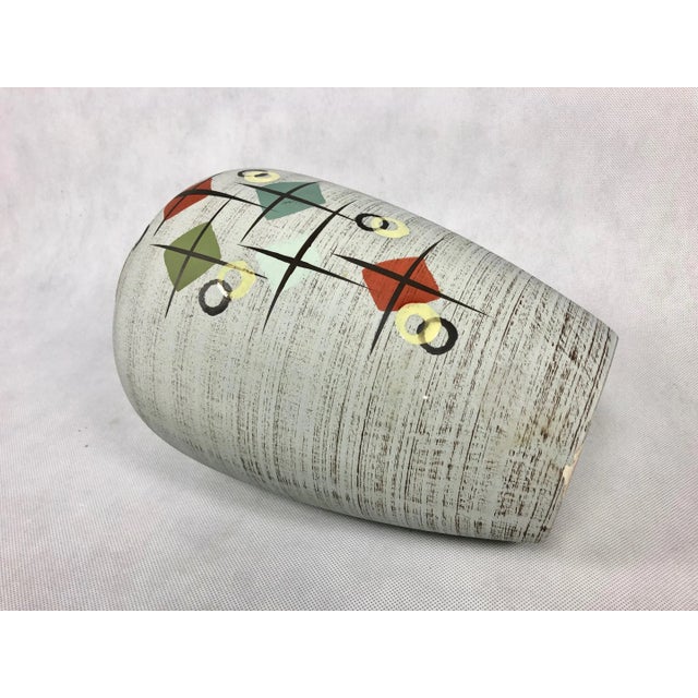 Brown Ceramic Vase No 136/28 from Jasba Keramik, 1970s For Sale - Image 8 of 10