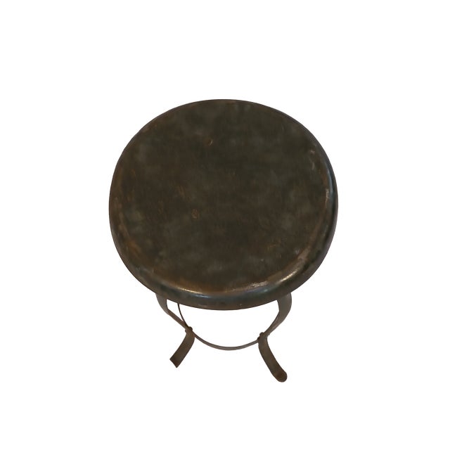 Industrial 1970s Vintage Industrial Stool For Sale - Image 3 of 4