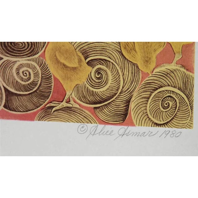 Artist: Alice Asmar Title: Joy of the Eternal Now Year: Circa 1980 Medium: Lithograph, signed and numbered in pencil...