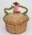 Vintage Teak & Rope Monkey Basket For Sale In Atlanta - Image 6 of 13
