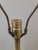 Hollywood Regency Regency-Style Brass and Cut Crystal Table Lamp For Sale - Image 3 of 3