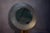 Small Vintage Round Mirror in Wood and Hammered Metal, 1980s For Sale - Image 4 of 8