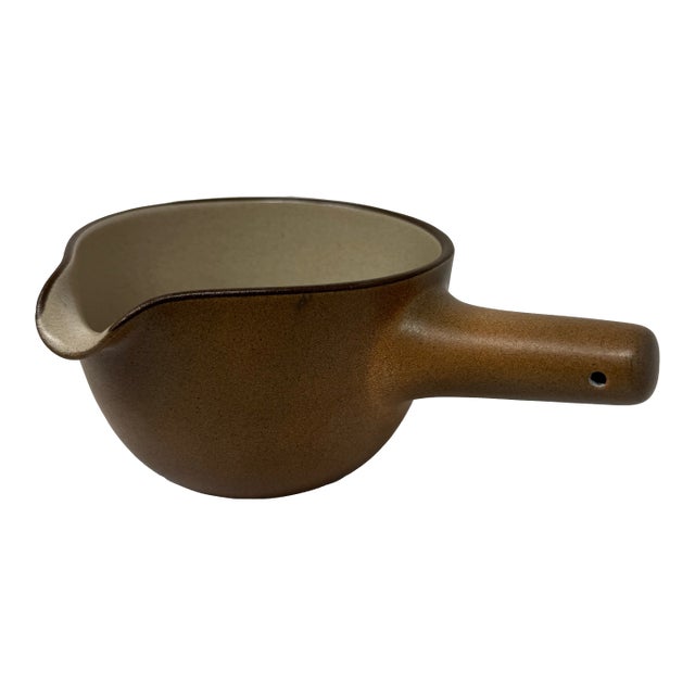 Late 20th Century Edith Heath for Heath Ceramics Sandalwood No. 110 Pouring Bowl For Sale