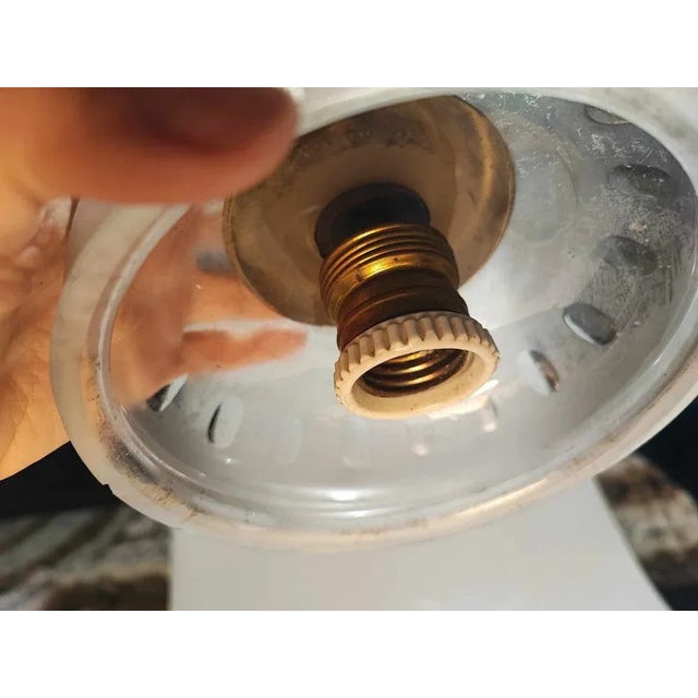 Art Nouveau Brass Chandelier, 1890s For Sale - Image 6 of 9