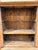 Brown Antique Pine Armoire Cabinet With Paneled Doors and Plinth Base For Sale - Image 8 of 9