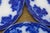 5 Pc Antique New Wharf Pottery Waldorf Flow Blue Porcelain Dinnerware Bowl Plate For Sale - Image 10 of 17
