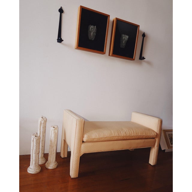 Karl Springer Style Parsons Bench, Circa 1980s For Sale - Image 14 of 15
