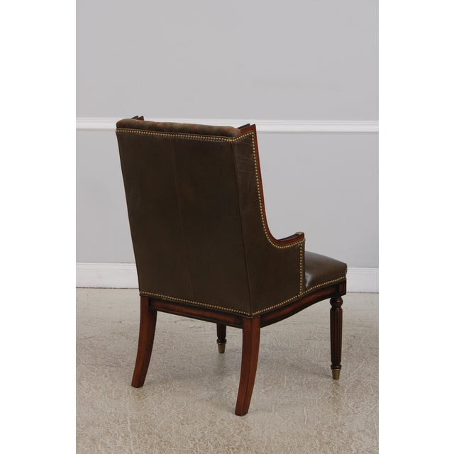 Hickory White Set of 10 Hickory White French Louis XVI Dining Room Chairs For Sale - Image 4 of 18