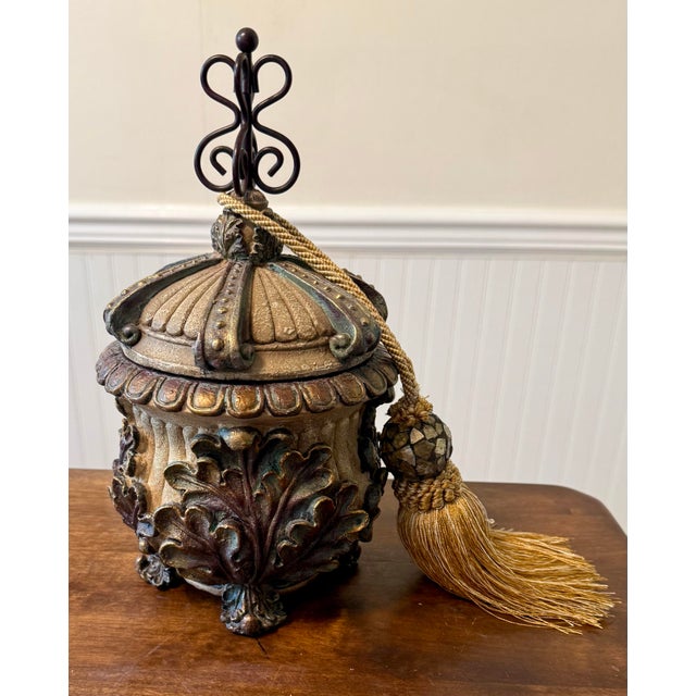 Baroque Decorative Urn For Sale - Image 12 of 12