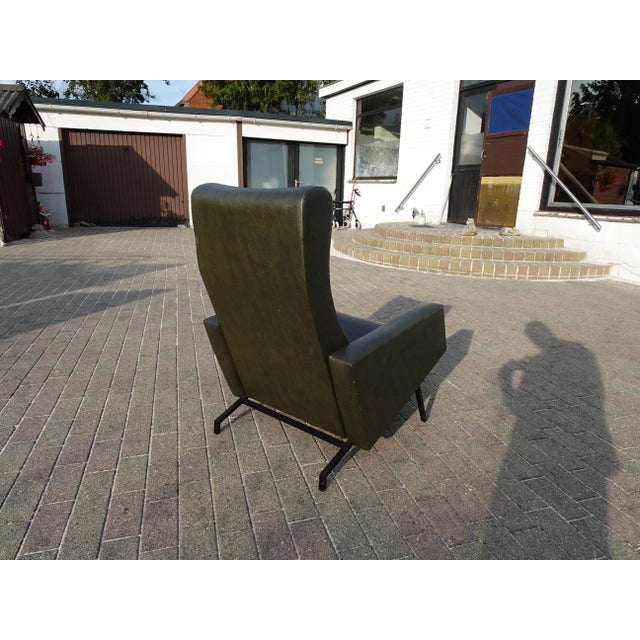 Trelax Lounge Chair by Pierre Guariche for Meurop, Belgium For Sale - Image 12 of 14