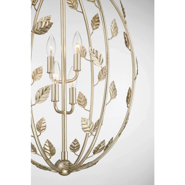 2020s Avon 4-Light Statement Oval Chandelier For Sale - Image 5 of 9