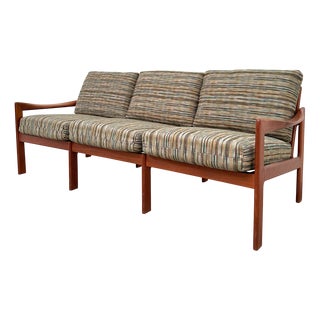 Three-Seater Sofa by Illum Wikkelsø for Niels Eilersen, Denmark, 1960s For Sale