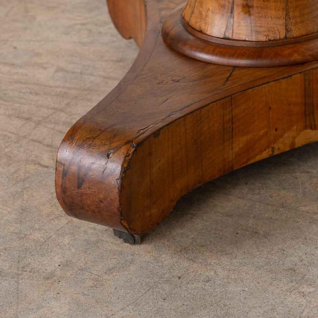 19th Century French Oak and Marble Center Table For Sale - Image 9 of 16