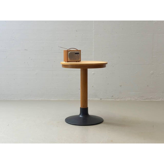 Round Side Table with Cast Iron Base, 1970s For Sale - Image 3 of 17
