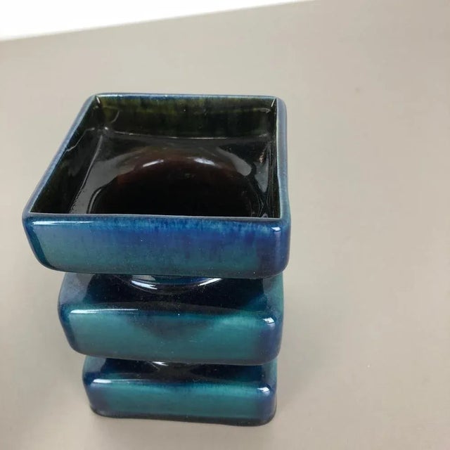 Ceramic Pottery Vases or Art Objects by Cari Zalloni for Steuler, Germany, 1970s, Set of 2 For Sale - Image 7 of 18