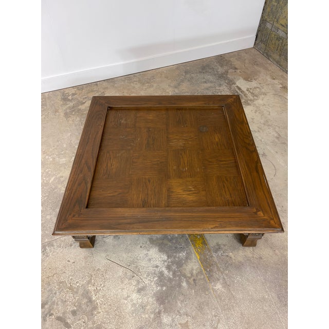 Romweber Viking Oak Coffee Table For Sale In Atlanta - Image 6 of 9