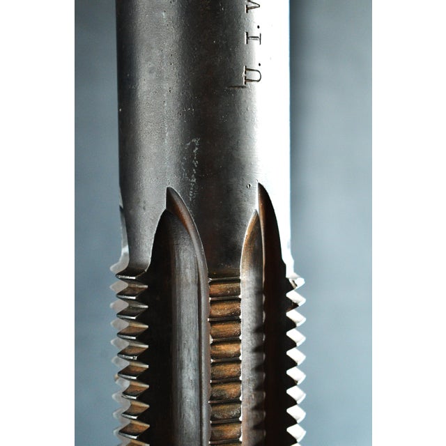 Metal Giant Machine Tap Table Lamp For Sale - Image 7 of 13
