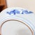 Blue Pair of Antique Japanese Meiji Period Blue & White Porcelain Chargers — Crane & Calligraphy, Scalloped Rim, c.1880–1910 For Sale - Image 8 of 12