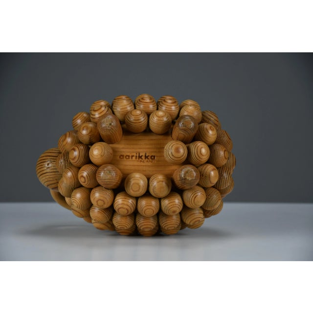 1970s Aarikka Kaija, Passi Aries Sculpture, 1973, Wood For Sale - Image 5 of 14