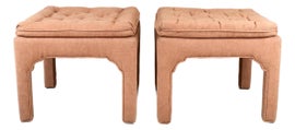 Example of Boho Chic Ottomans and Footstools