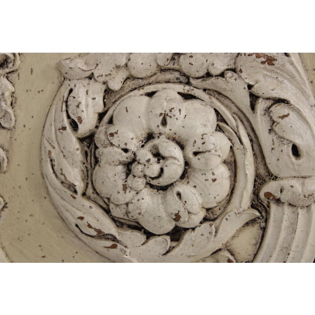 White Habersham Large Country French Trumeau Mirror For Sale - Image 8 of 13