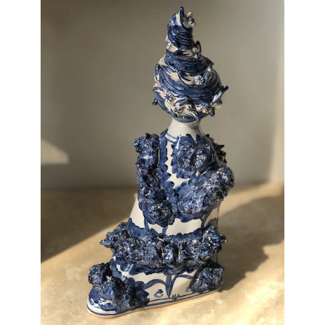 Vintage Table Lamp and Figurine by Björn Wiinblad, 1986, Set of 2 For Sale - Image 4 of 9