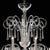 Early 21st Century Grand Venetian Curls Murano Glass Chandelier in Clear Glass by Simoeng for Simoeng For Sale - Image 5 of 7