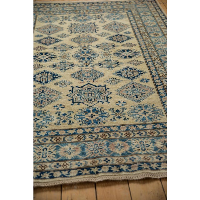 New Pakistani Kazak Design Rug - 5' X 6'7" For Sale - Image 9 of 12