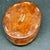 Italian 1970s Small Oval Italian Hand Tooled Leather Box by Paul Stuart For Sale - Image 3 of 12
