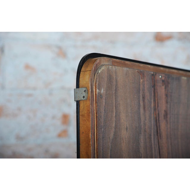 Czech Art Deco Dressing Table in Poplar Burl, 1930s For Sale - Image 6 of 12