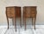 French Marquetry Bedside Tables, Set of 2 For Sale - Image 3 of 13