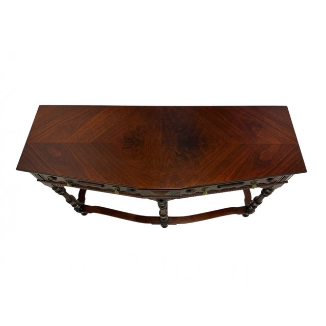 Traditional 1910s Berkey and Gay Console Table For Sale - Image 3 of 15