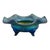 Arts & Crafts Arts & Crafts Steuben Blue Aurene Footed Candy Dish Numbered C1920 For Sale - Image 3 of 8