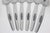 1960’s Vintage Stainless Steel Ice Cream Forks Set of Six Spork, Dessert Buffet Spoon Fork Knife Splayd For Sale - Image 6 of 11