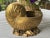 Vintage Large Scale Palm Beach Style Brass Nautilus Shell Planter For Sale - Image 4 of 17