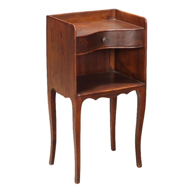 Mahogany Bedside Table, France, 20th Century For Sale