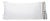 Remy Linen Standard Pillowcase, Optic White & Sterling For Sale
