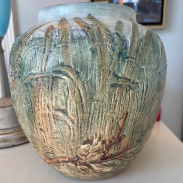 Arts & Crafts Weller Glendale 1920’s Planter For Sale - Image 3 of 5