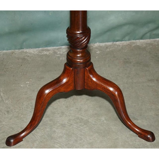 Brown Antique George IV Carved Hardwood Table from Gillows, 1820 For Sale - Image 8 of 18