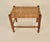 Josef Frank Stool in Cherry with Rattan Seat by Josef Frank, 1928 For Sale - Image 4 of 11