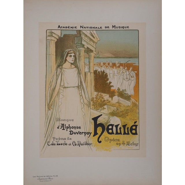 Théophile Alexandre Steinlen, Hellé, 1895, Original Lithograph For Sale - Image 3 of 10