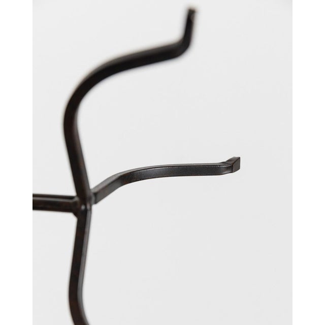 Vintage Candleholder in Hand-Forged Iron, Italy, 1970s For Sale - Image 10 of 11