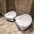 Vintage French Ivory Lounge Chairs Inspired by Jean Royère For Sale In San Diego - Image 6 of 12