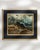 Mid 20th Century Belgium Charcoal Canvas Painting For Sale - Image 4 of 15