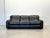 Piumotto Sofa in Black Leather by Arrigo Arrigoni for Busnelli, 1970s For Sale - Image 4 of 18