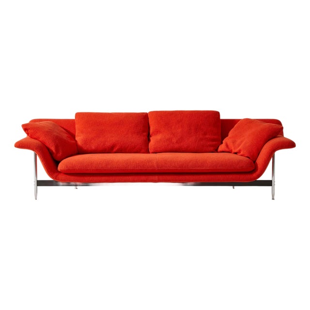 Modern Esosoft Bench with Textile Upholstery by Antonio Citterio for Cassina For Sale
