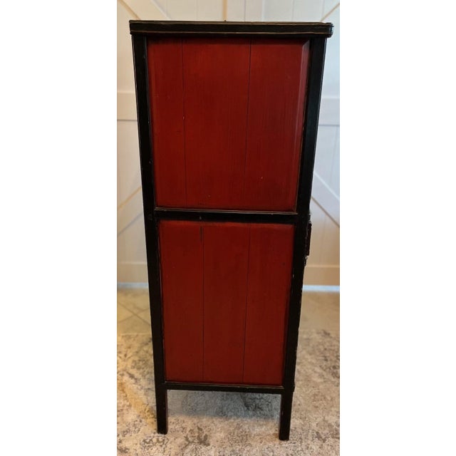 Antique Qing Dynasty Wedding Cabinet For Sale In Tampa - Image 6 of 15