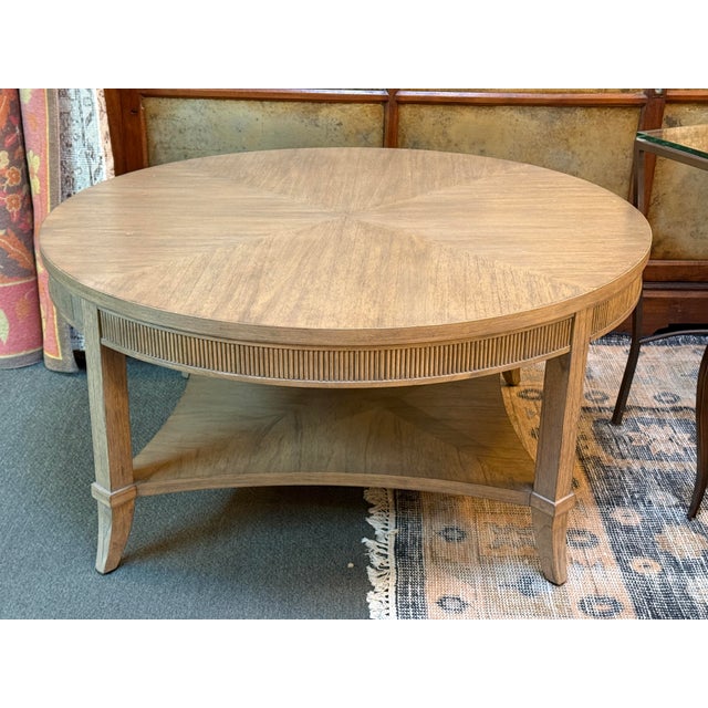 Design Plus Gallery presents the Urban Retreat Coffee Table from Hekman. The table has a lightly distressed taupe veneer...