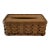 Vintage Woven Splint Wood Tissue Box Cover For Sale